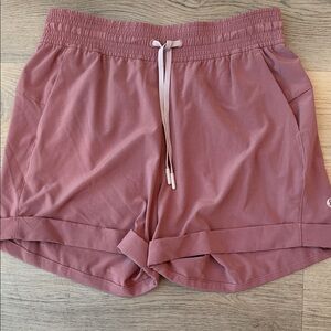 Women's Pink Lululemon Shorts Size 4